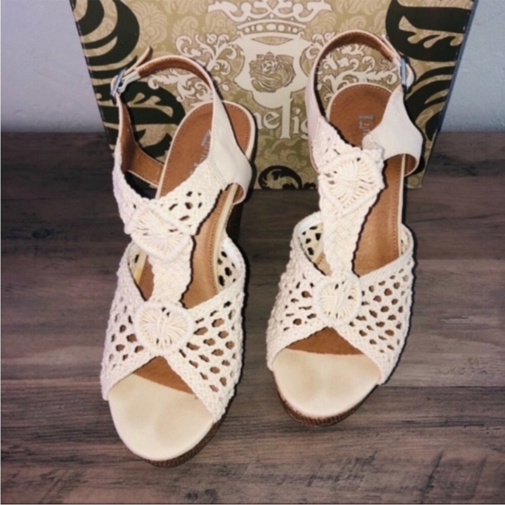Crochet Wedges Sandals